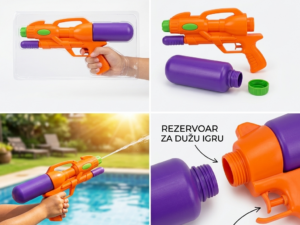 pistolj na vodu za decu