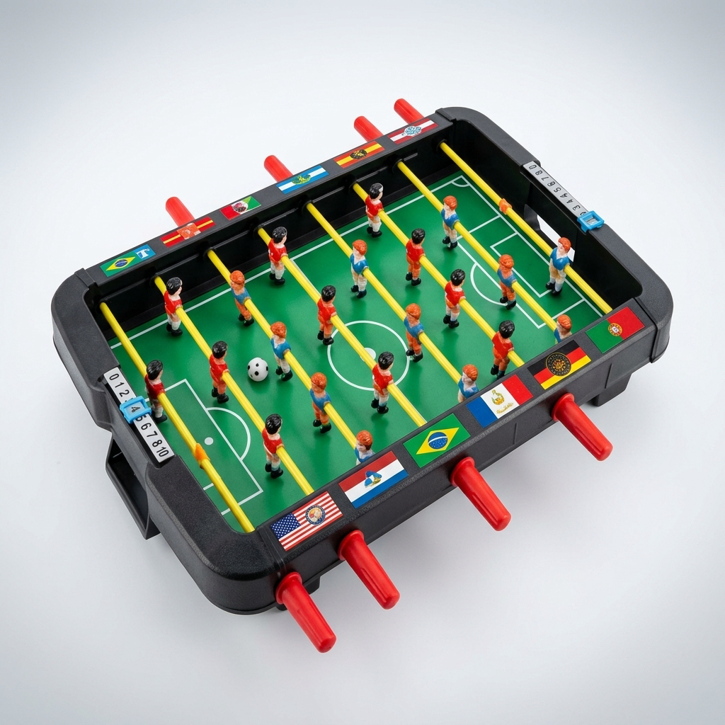 Stoni fudbal za decu - mini foosball drustvena igra 5+