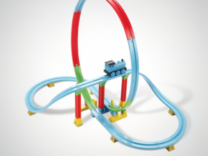 Elektricni voz sa 360 loop stazom - igracka za decu