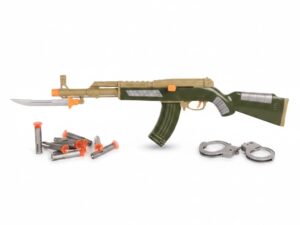 Blaster sa Mekim Strelicama - Set Dečije Oružje Gađanje (5+)