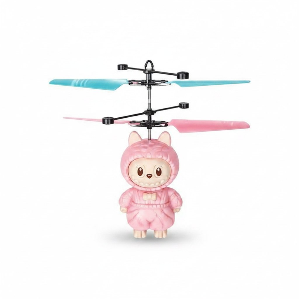 Leteći Helikopter na Senzor Pokreta - Svetleći, Indukcioni (6+)