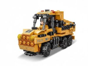 Konstruktor 2u1 – Zlatni Kiper Kamion i Robot Transformer (6+)