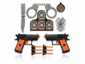 Policijski Set sa Dva Pistolja - Igra Uloga za Decu (3+)
