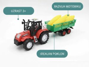 Frikcioni Traktor sa Prikolicom i Kukuruzom (3+) - slika 3