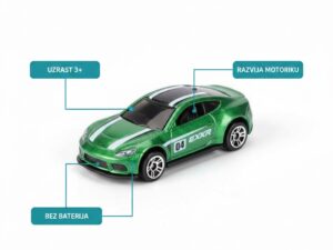 Metalni Autić na Povlačenje - Frikcioni Die-Cast Autić (3+) - slika 3