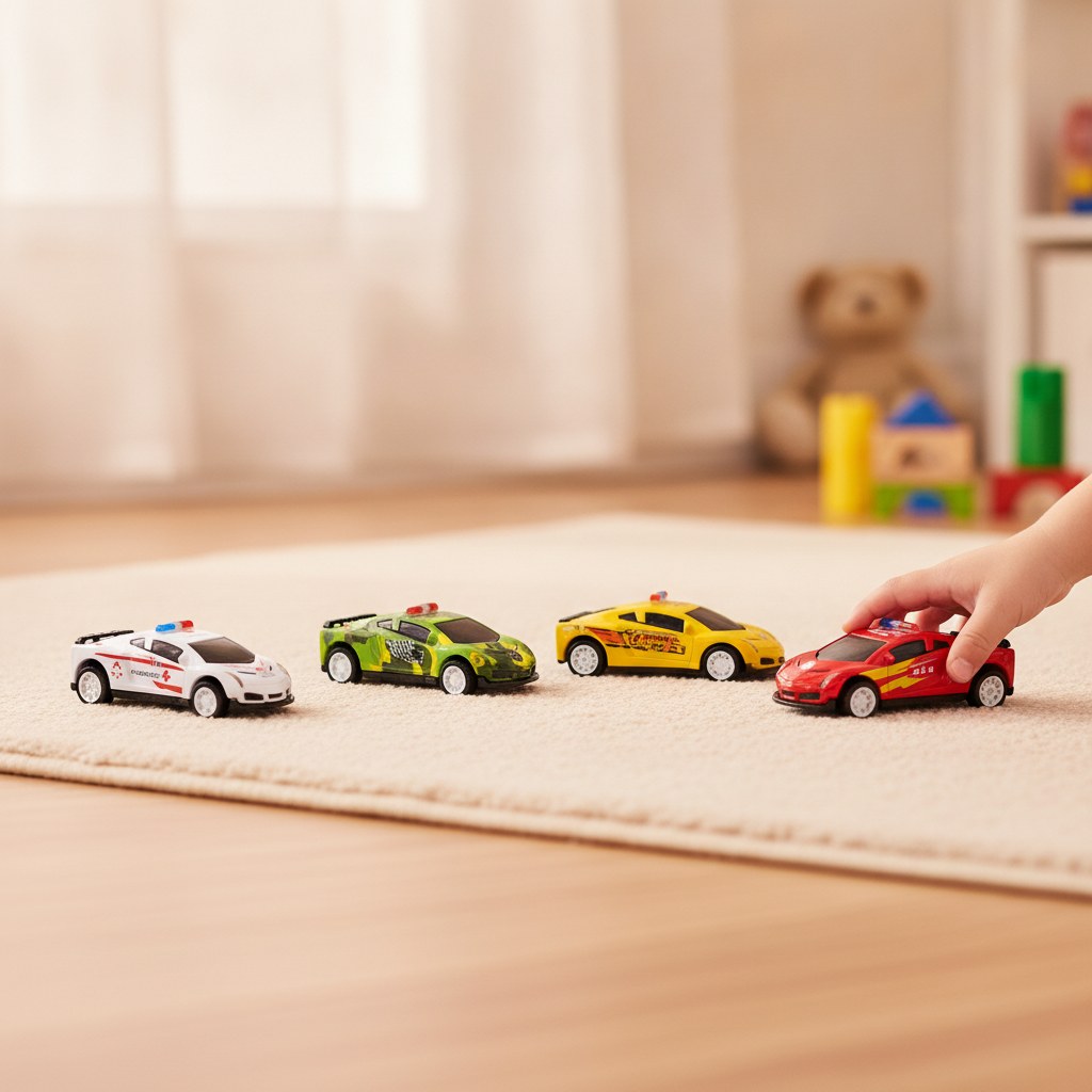 Metalni Autić na Povlačenje - Frikcioni Die-Cast Autić (3+) - slika 2