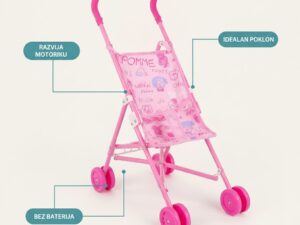 Plasticna Guralica i Prohodalica za Bebe - Prvi Koraci (10m+) - slika 3