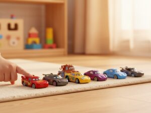Set od 12 Trkačkih Autića na Povlačenje - Vozila (3+) - slika 2