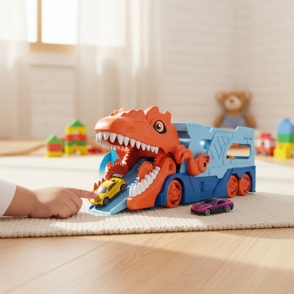 Frikcioni Kamion Transporter sa Figuricama Dinosaurusa (3+) - slika 2